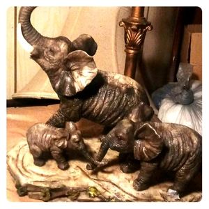 A small statue